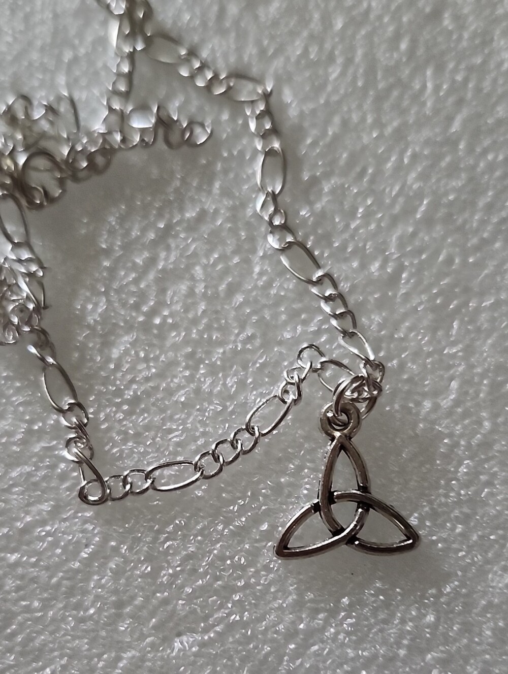 Sterling Toned Trinity Knot Bracelet / Anklet - Women Jewelry